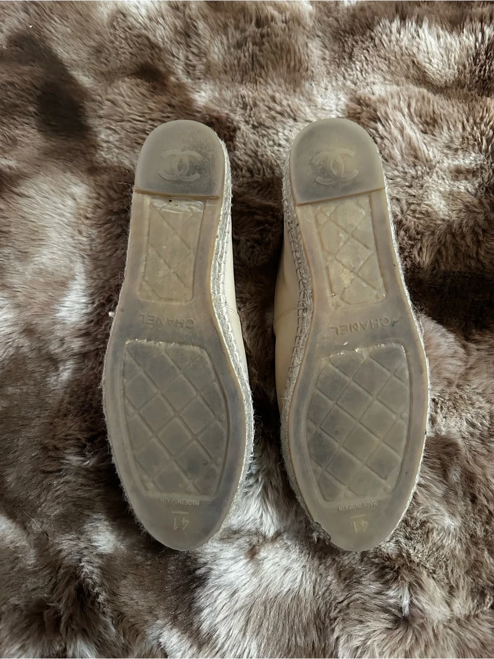 CHANEL authentic leather